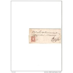 Carta con cuño de madrid  1859