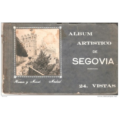 Librito de 24 vistas de Segovia