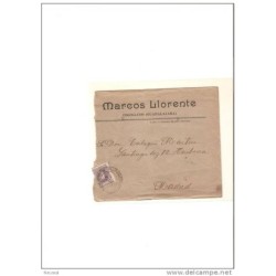 Carta  con cuño de cogolludo 1903