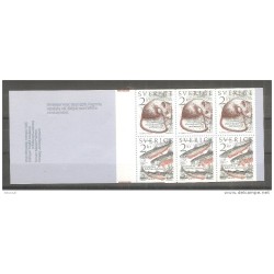 Carnet  n C1304 de suecia