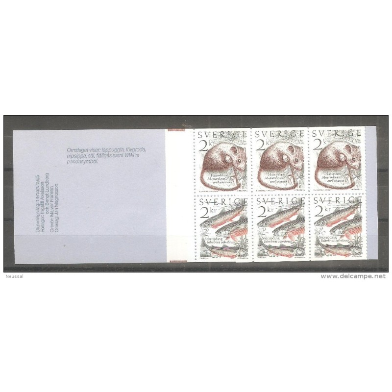 Carnet n C1304 de suecia Carnet n C1304 de suecia