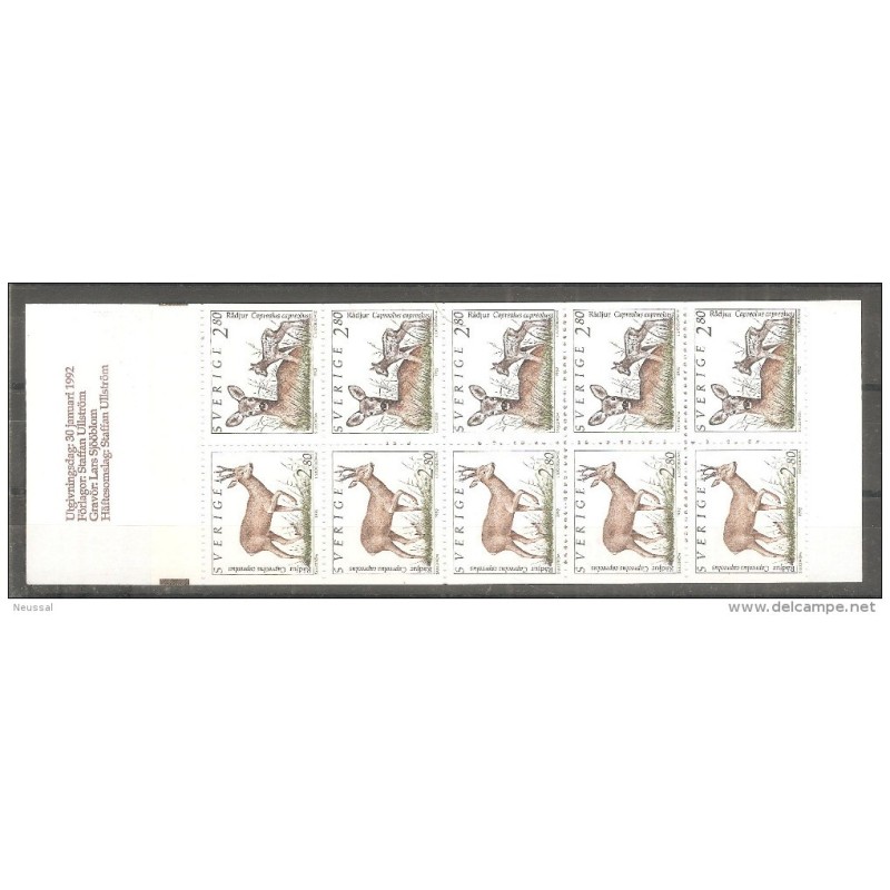 Carnet n C1689 de suecia Carnet n C1689 de suecia