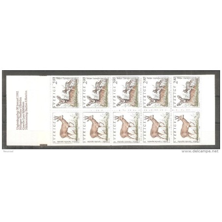 Carnet  n C1689 de suecia