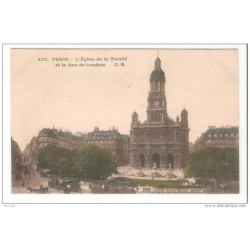Tarjeta postal de la iglesia de la trinite