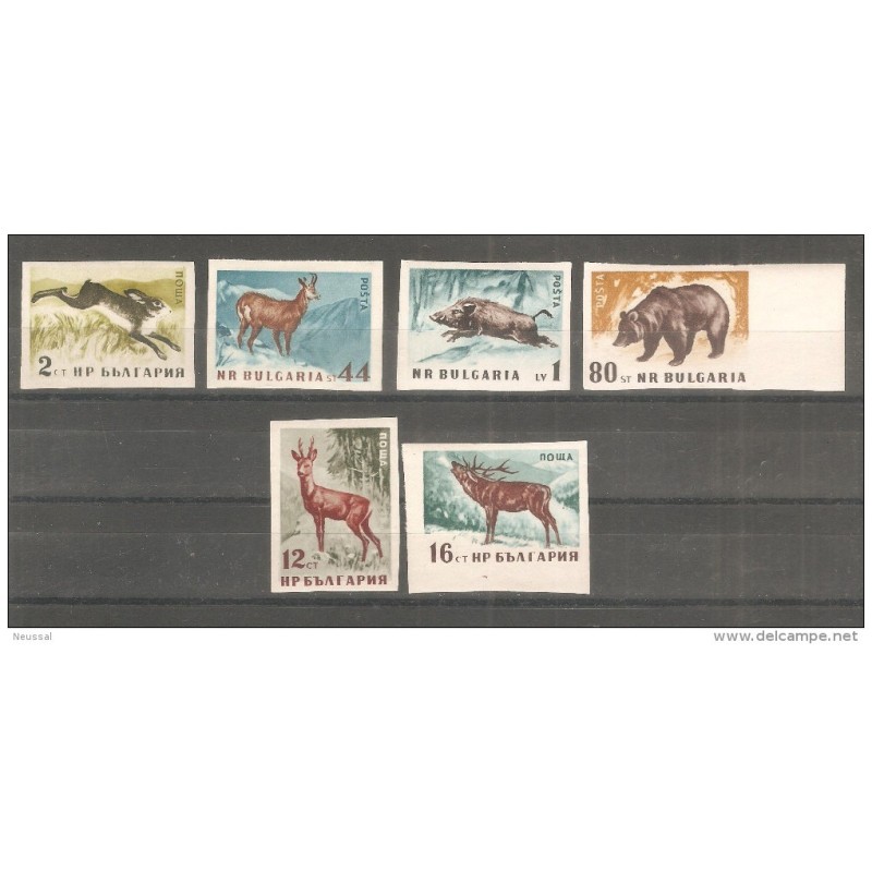 Serie n 9216 sin dentar bulgaria Serie n 9216 sin dentar bulgaria