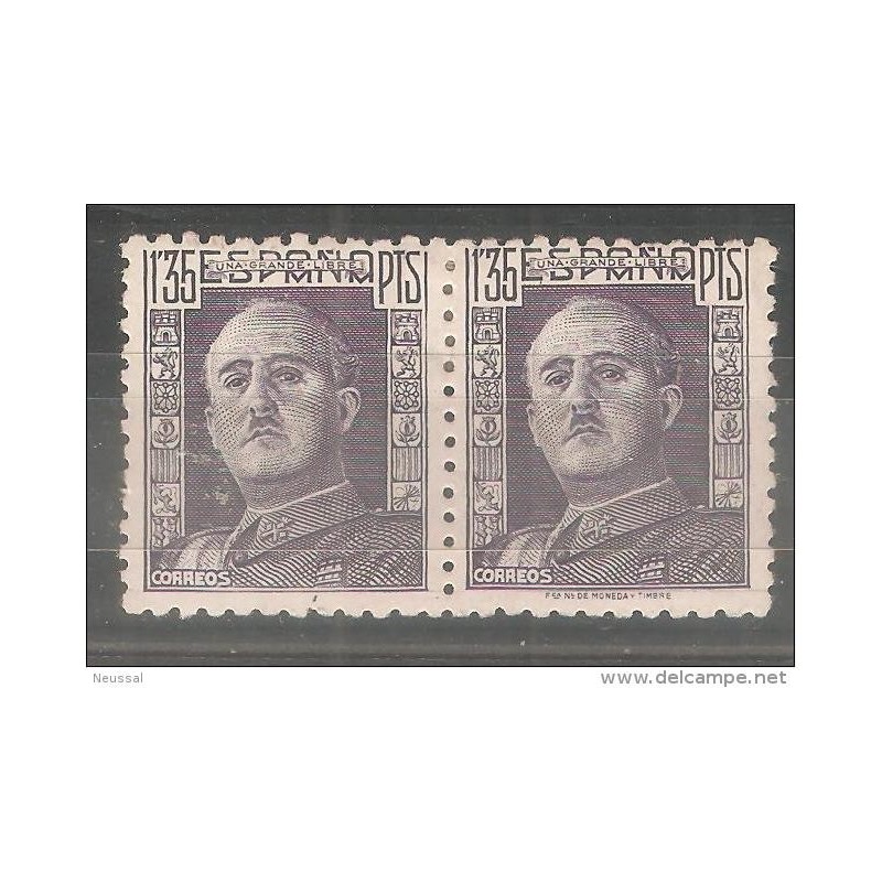 Pareja de sellos n 1001T españa Pareja de sellos n 1001T españa