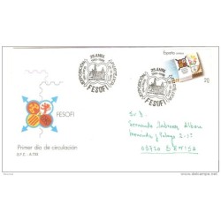Carta con matasello commemorativo  Fesofi 1988