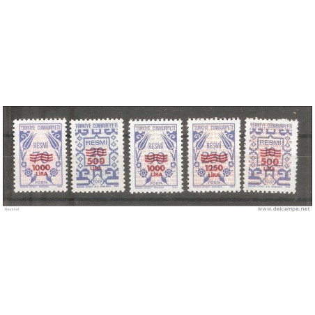 Serie n Servicio 1837  Turquia