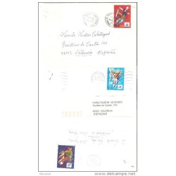 8 cartas  diferentes  de francia