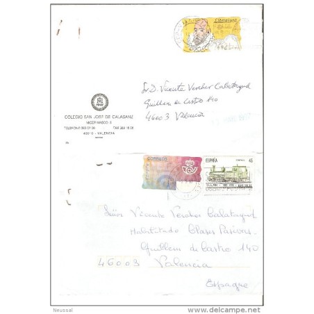 4 cartas diferentes con etiquetas