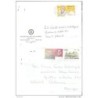 4 cartas diferentes con etiquetas