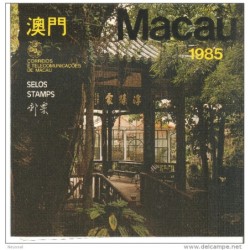 Año  completo 1985  Macau Solo Sellos