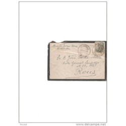 Carta con cuño vilabella  tarragona