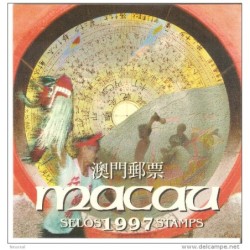 Año  completo 1997  Macau  Con hojitas