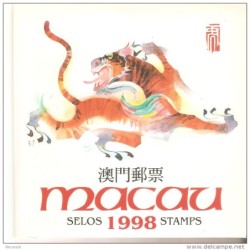 Año  completo 1998  Macau  Con hojitas