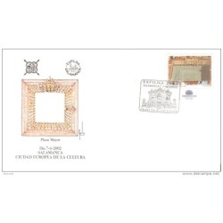 Carta con matasello exfilna 2002