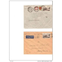 2 cartas de francia 1951