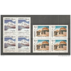 Serie n 7578 bolivia en bloque 4