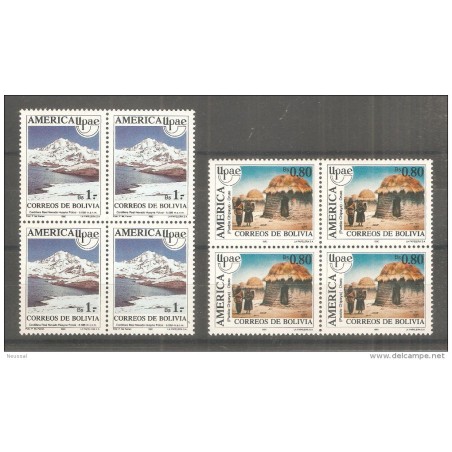 Serie n 7578 bolivia en bloque 4