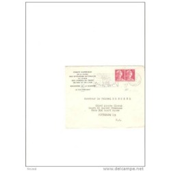 Carta de francia 1957