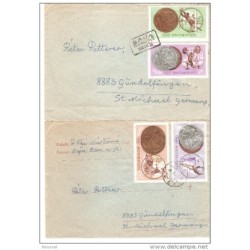 2 cartas de hungria 1965